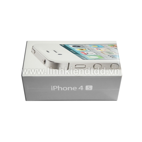 Hộp iPhone 4S màu trắng, lùn